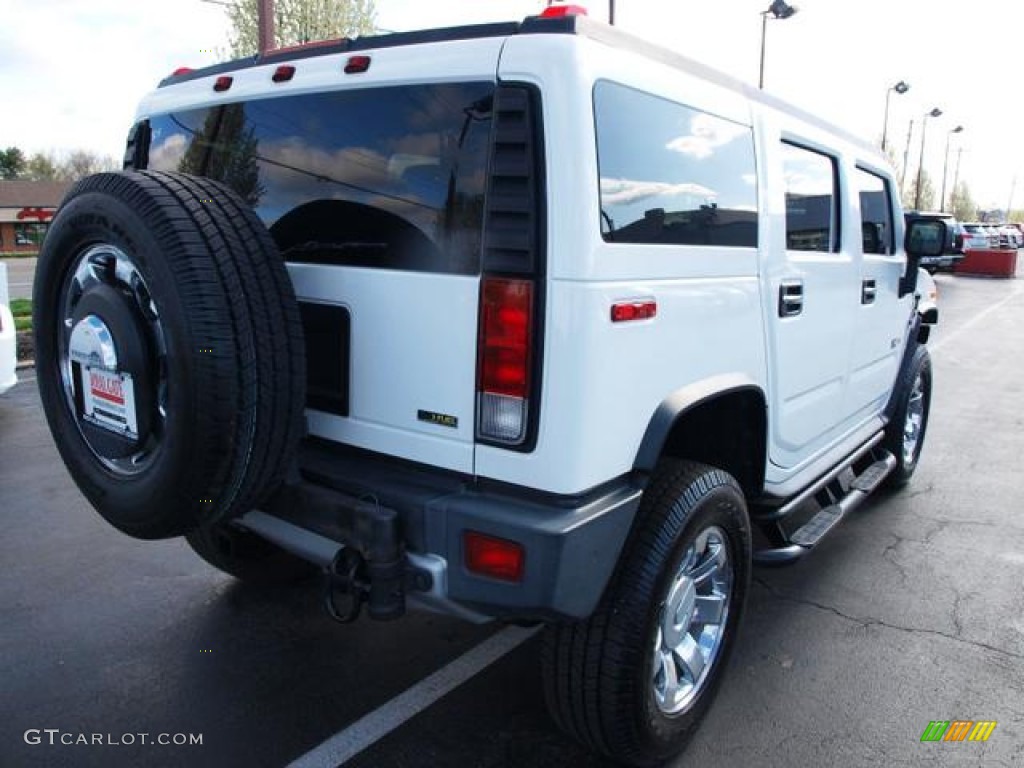 2009 H2 SUV - Birch White / Ebony Black photo #3