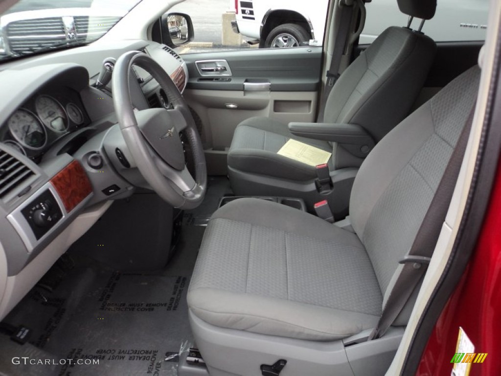 Medium Slate Gray/Light Shale Interior 2008 Chrysler Town & Country Touring Photo #79722829