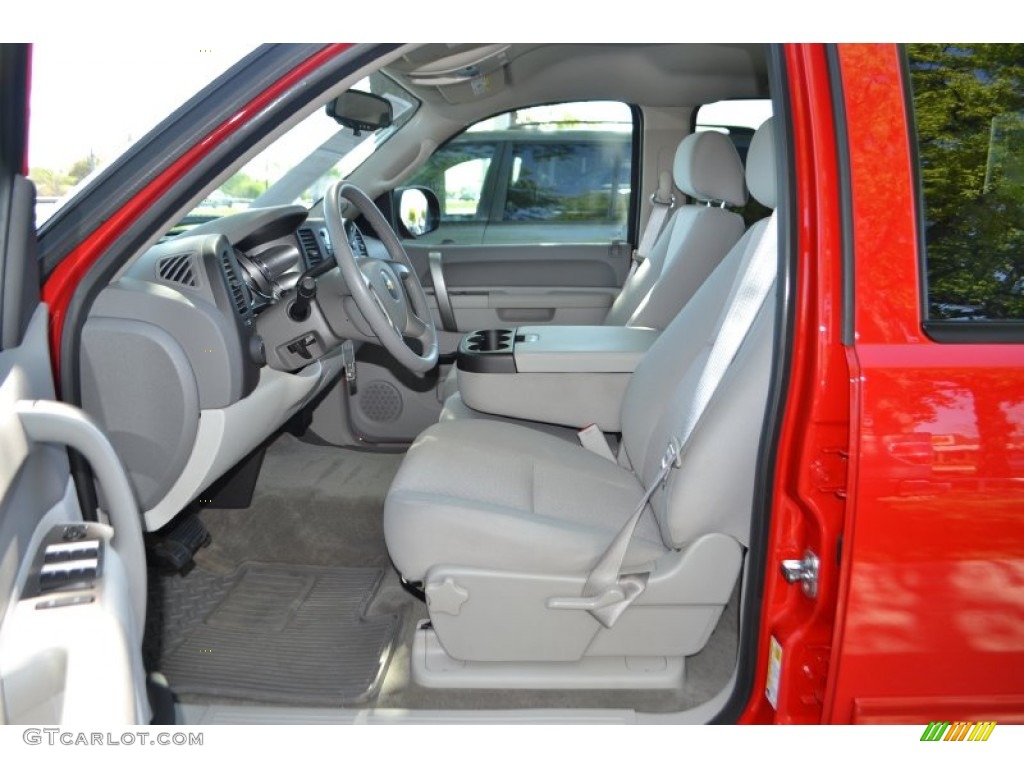 2013 Silverado 1500 LT Crew Cab - Victory Red / Light Titanium/Dark Titanium photo #9