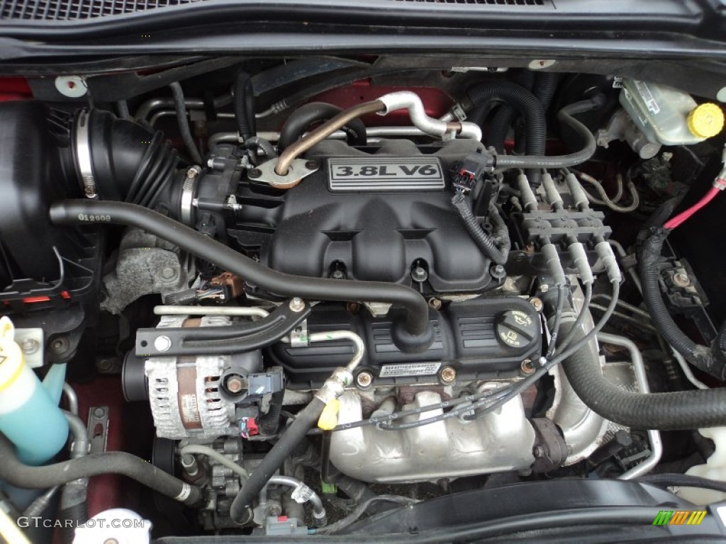 2008 Chrysler Town & Country Touring Engine Photos