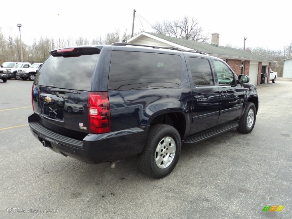 2009 Suburban LT 4x4 - Dark Blue Metallic / Ebony photo #3