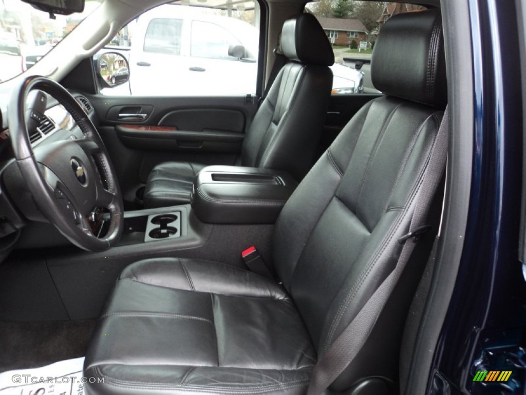 2009 Suburban LT 4x4 - Dark Blue Metallic / Ebony photo #4
