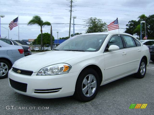 White Chevrolet Impala