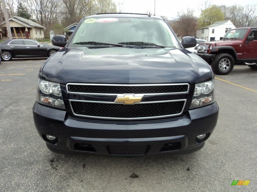 2009 Suburban LT 4x4 - Dark Blue Metallic / Ebony photo #28