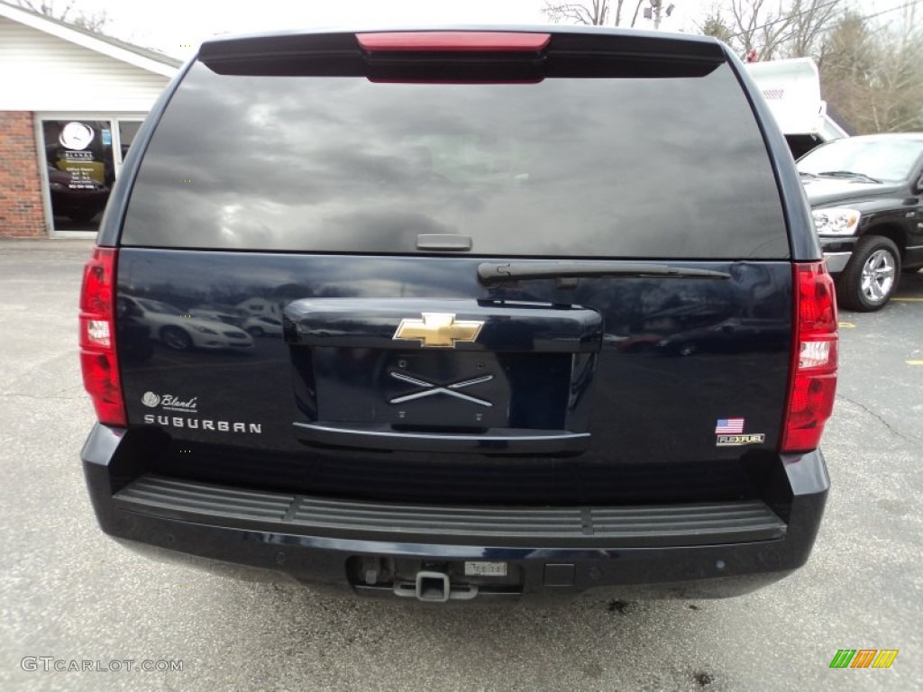2009 Suburban LT 4x4 - Dark Blue Metallic / Ebony photo #31