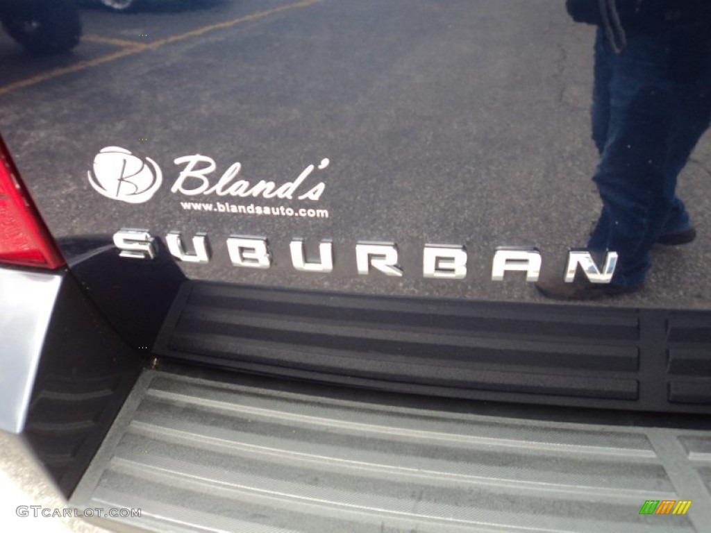 2009 Suburban LT 4x4 - Dark Blue Metallic / Ebony photo #34