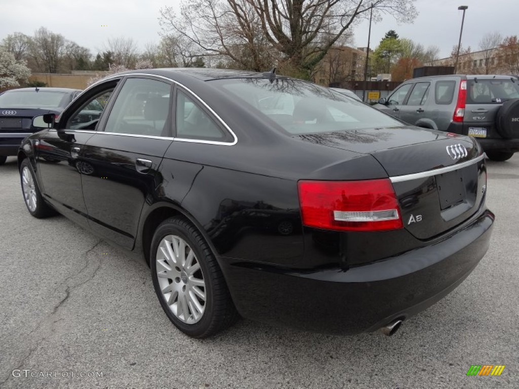 Brilliant Black 2007 Audi A6 3.2 quattro Sedan Exterior Photo #79725586