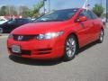 2009 Rallye Red Honda Civic EX Coupe  photo #1