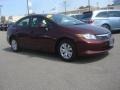 Crimson Pearl - Civic LX Sedan Photo No. 7