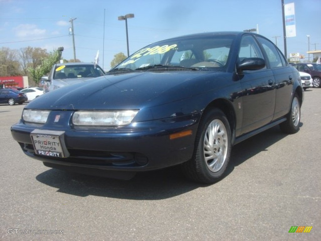 1999 S Series SL2 Sedan - Dark Blue / Tan photo #1
