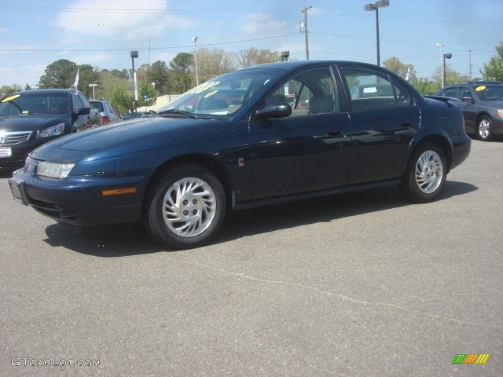 1999 S Series SL2 Sedan - Dark Blue / Tan photo #2