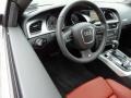 2011 Audi S5 Tuscan Brown Milano Leather Interior Steering Wheel Photo