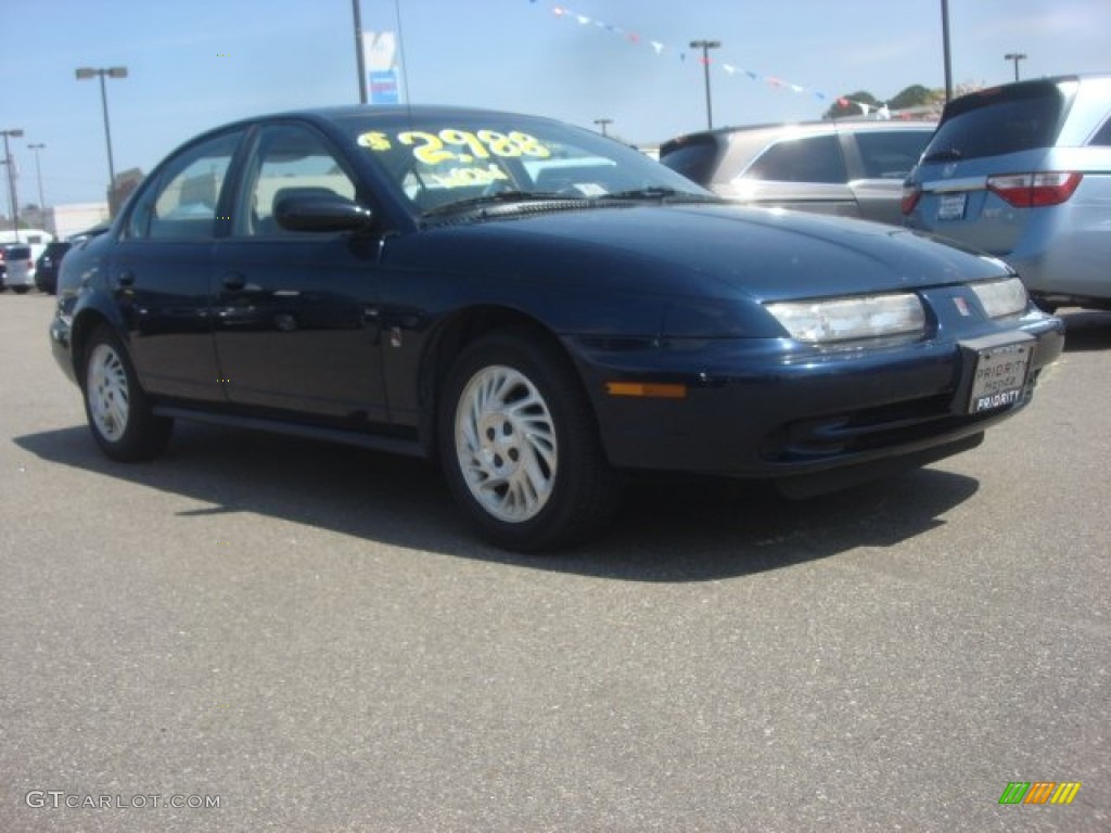 1999 S Series SL2 Sedan - Dark Blue / Tan photo #6