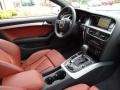 Tuscan Brown Milano Leather 2011 Audi S5 4.2 FSI quattro Coupe Interior
