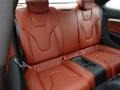 2011 Audi S5 Tuscan Brown Milano Leather Interior Rear Seat Photo