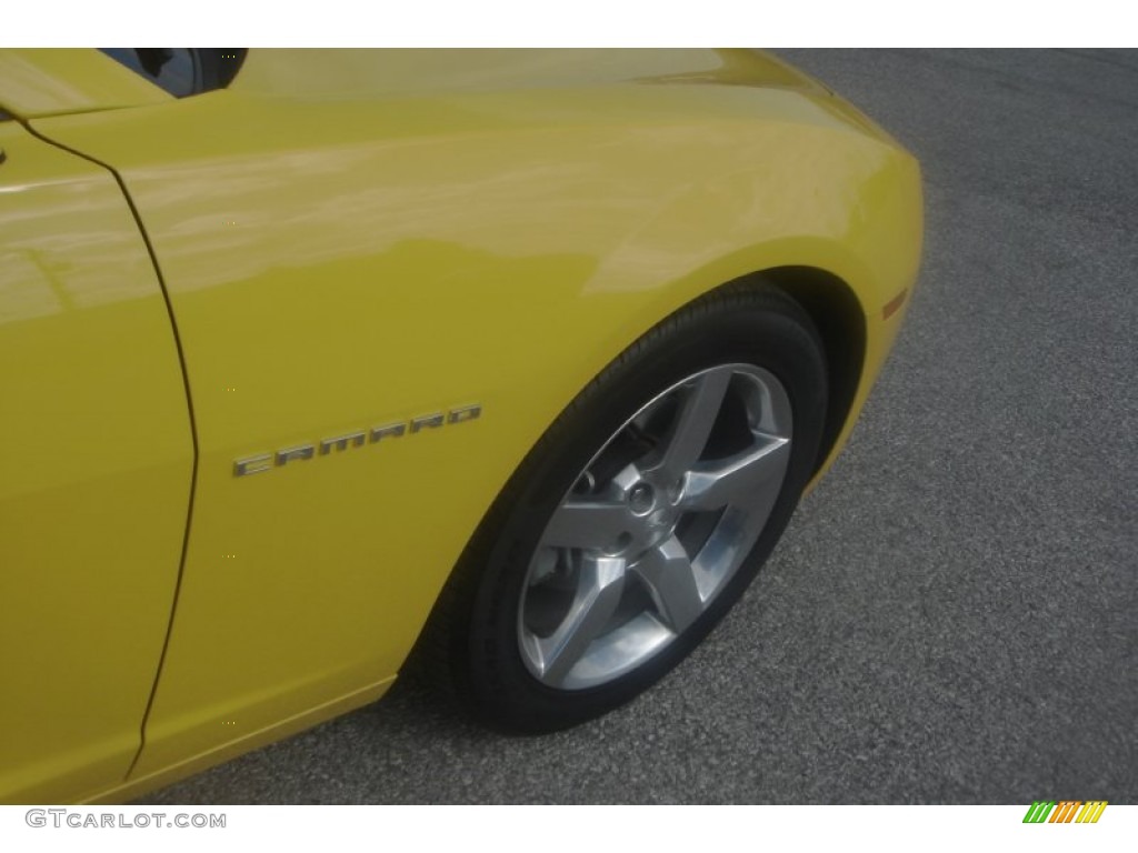 2012 Camaro LT Coupe - Rally Yellow / Black photo #27