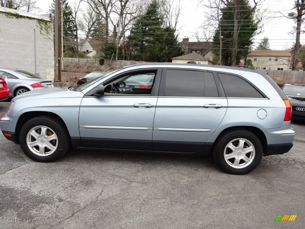 2005 Pacifica Touring AWD - Butane Blue Pearl / Light Taupe photo #10