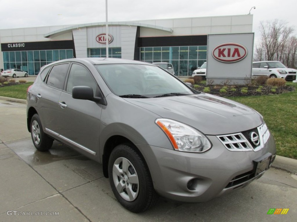 2011 Rogue S - Gotham Gray Metallic / Black photo #1