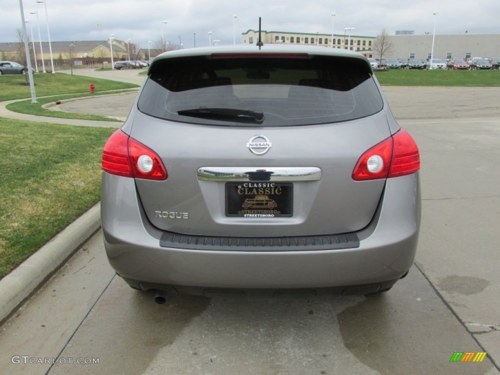 2011 Rogue S - Gotham Gray Metallic / Black photo #4