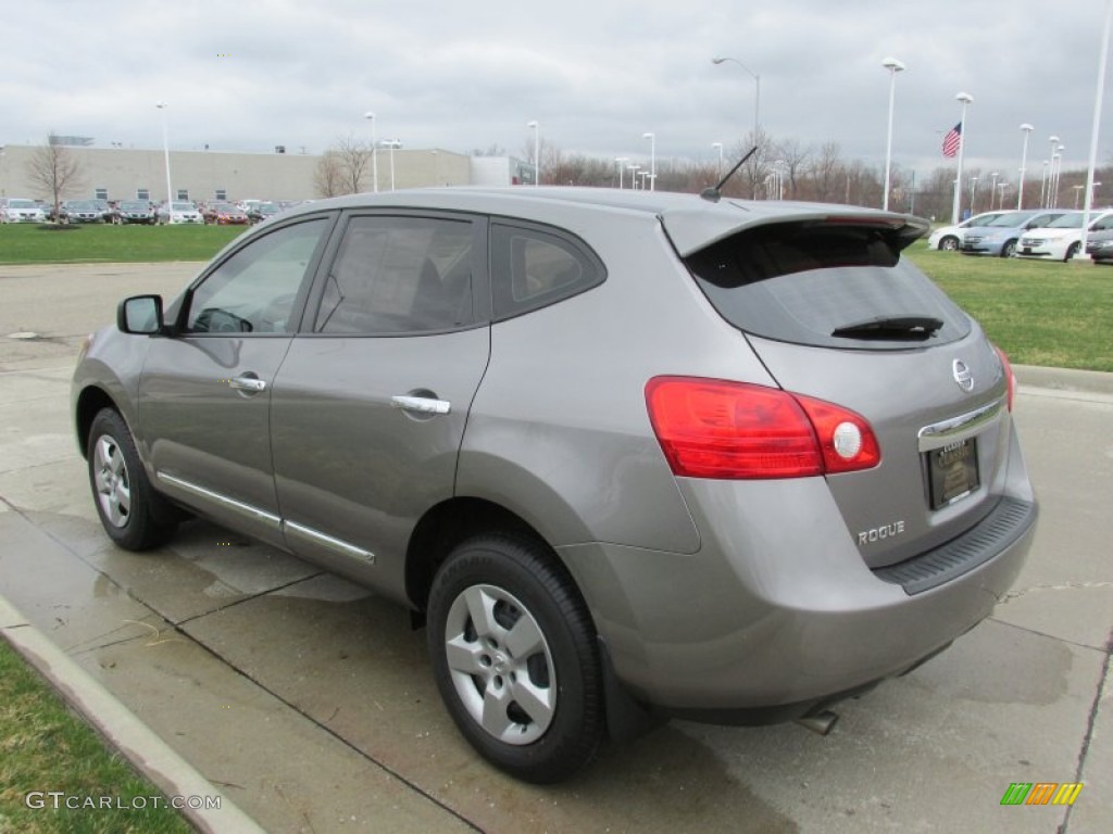 2011 Rogue S - Gotham Gray Metallic / Black photo #5