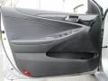Black 2011 Hyundai Sonata Limited Door Panel