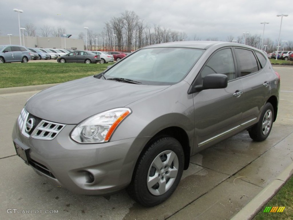 2011 Rogue S - Gotham Gray Metallic / Black photo #7