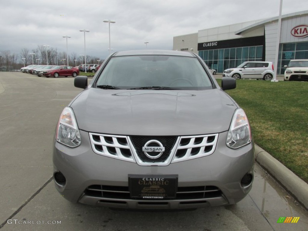 2011 Rogue S - Gotham Gray Metallic / Black photo #8