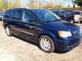 True Blue Pearl 2013 Chrysler Town & Country Touring Exterior