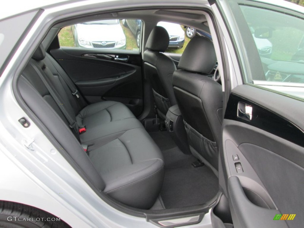 Black Interior 2011 Hyundai Sonata Limited Photo #79728249