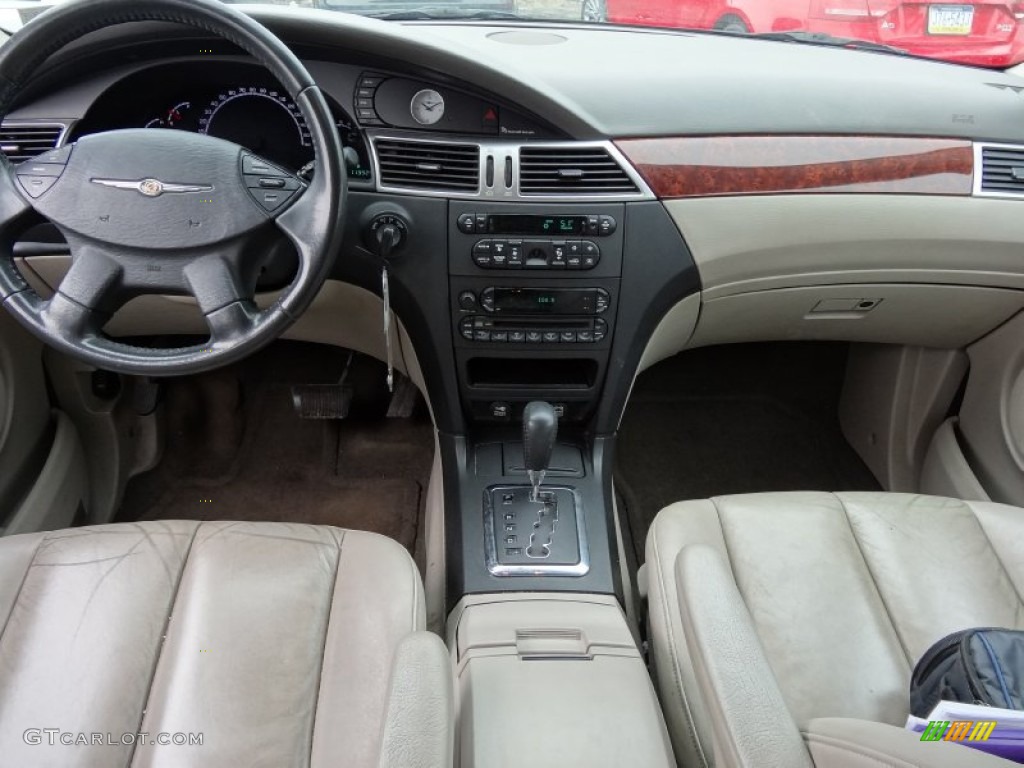 2005 Chrysler Pacifica Touring AWD Light Taupe Dashboard Photo #79728291