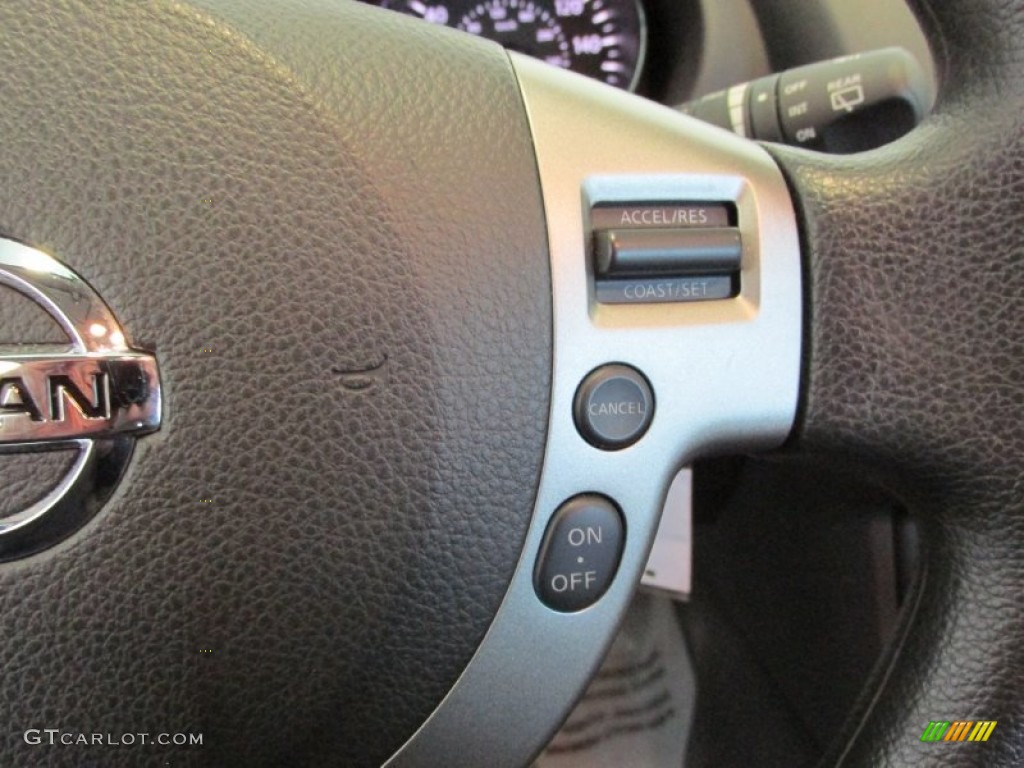 2011 Rogue S - Gotham Gray Metallic / Black photo #14