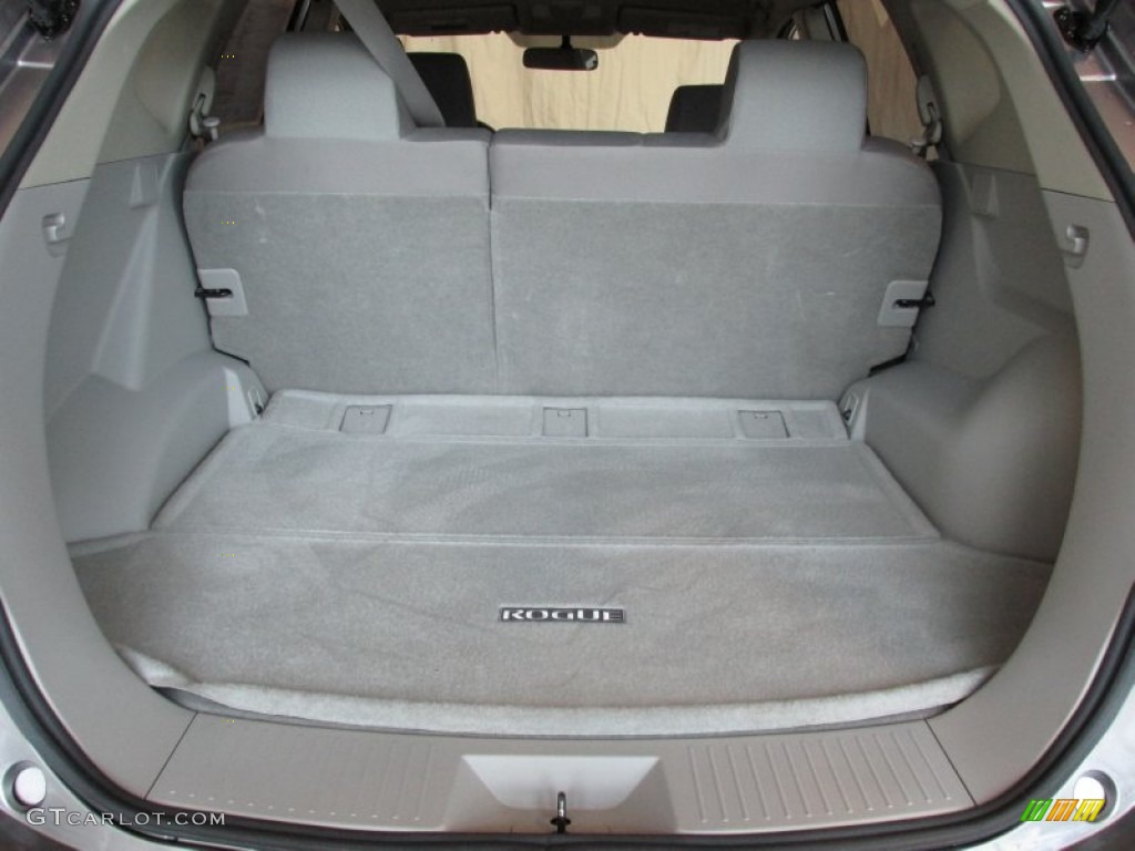 2011 Rogue S - Gotham Gray Metallic / Black photo #16