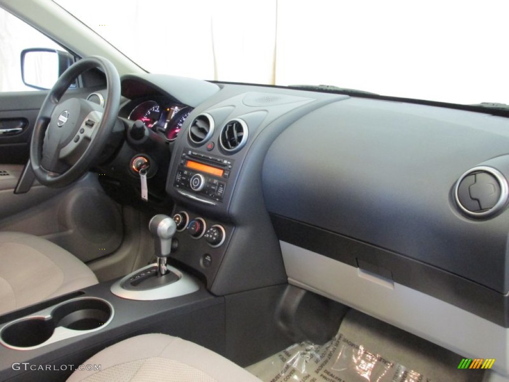 2011 Rogue S - Gotham Gray Metallic / Black photo #19