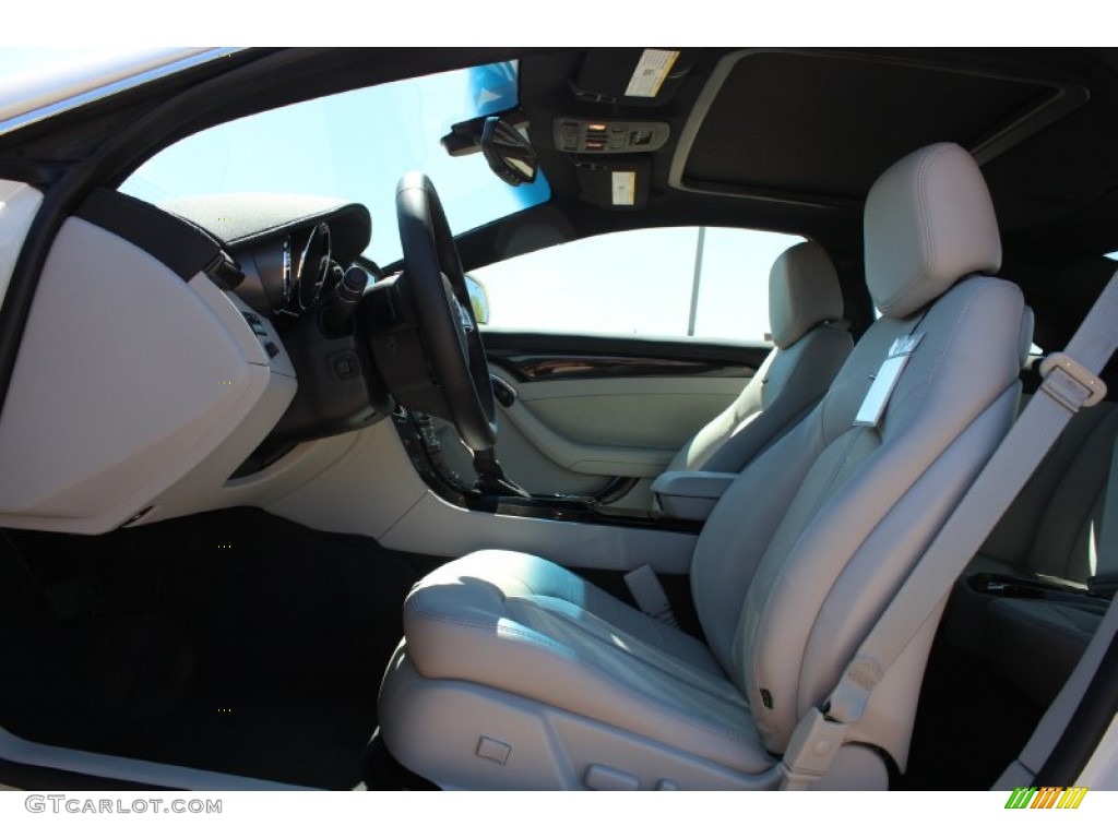 Light Titanium/Ebony Interior 2013 Cadillac CTS -V Coupe Photo #79728913