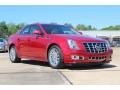 2013 Crystal Red Tintcoat Cadillac CTS 3.6 Sedan  photo #1