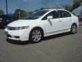 Taffeta White - Civic LX Sedan Photo No. 2