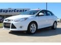 2012 Oxford White Ford Focus SEL Sedan  photo #2