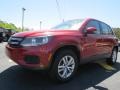 2012 Wild Cherry Metallic Volkswagen Tiguan SE  photo #3