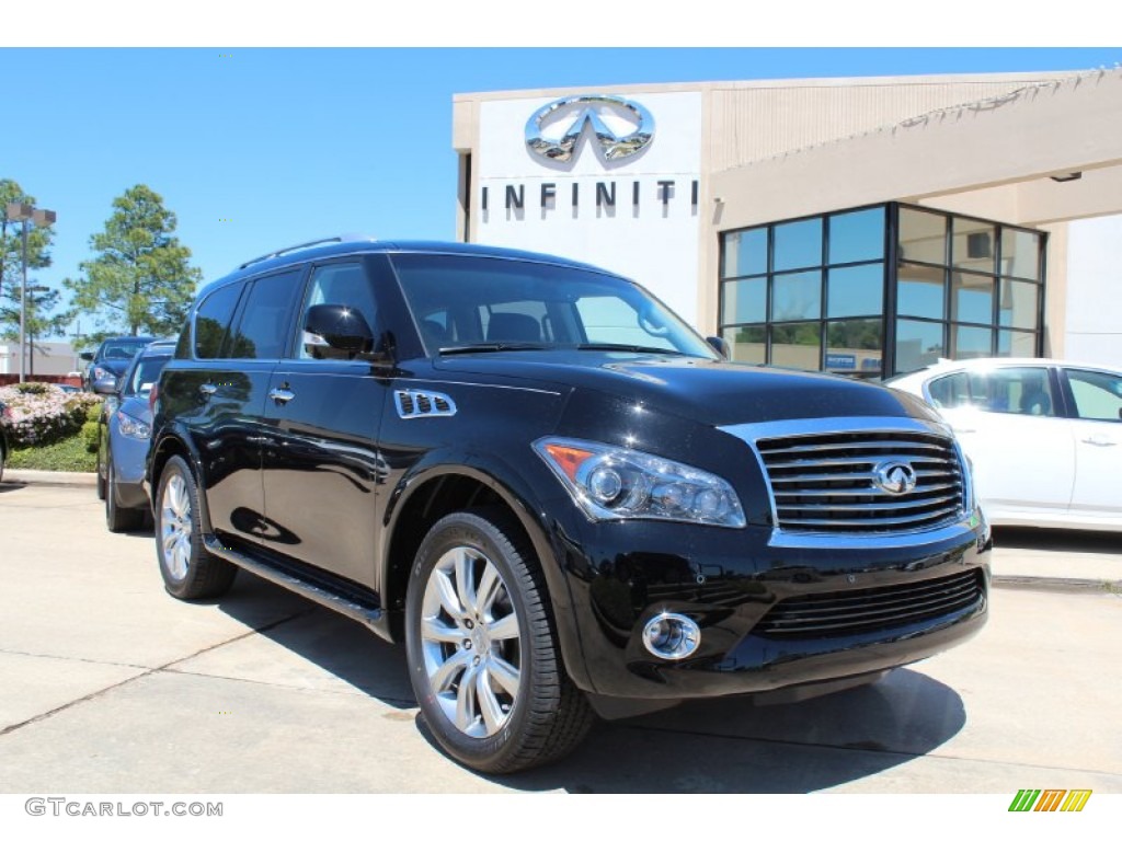 Black Obsidian 2013 Infiniti QX 56 Exterior Photo #79733501