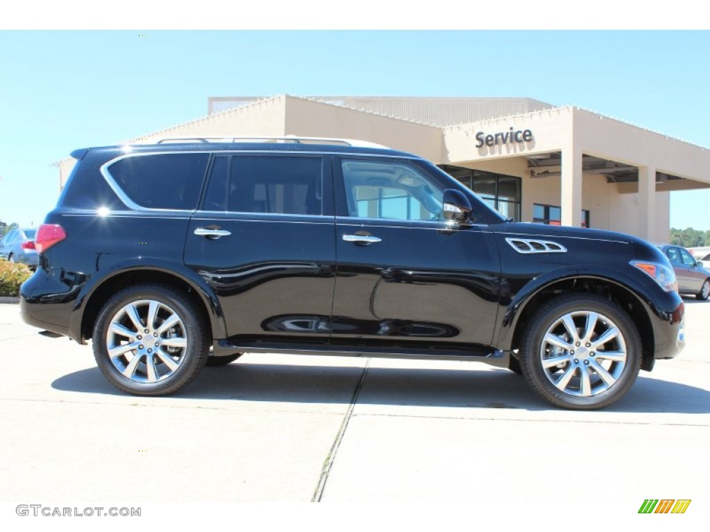 Black Obsidian 2013 Infiniti QX 56 Exterior Photo #79733601