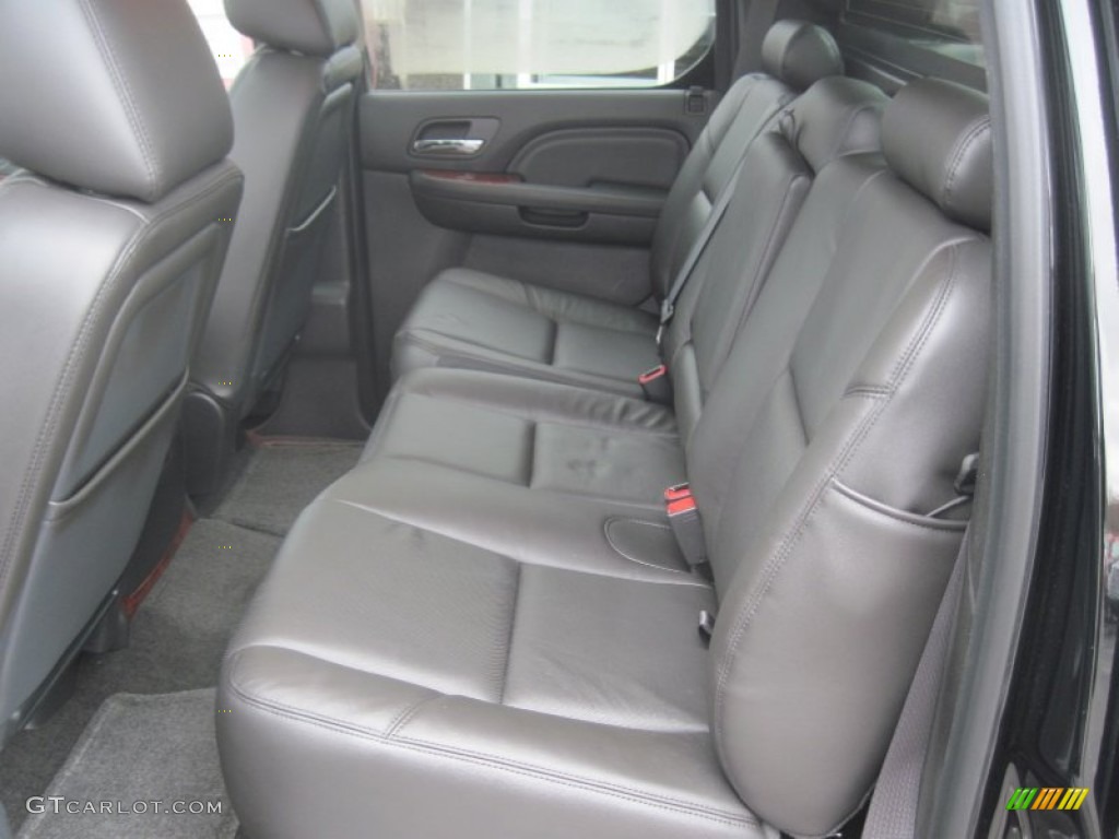 Ebony Interior 2013 Cadillac Escalade EXT Luxury AWD Photo #79734525