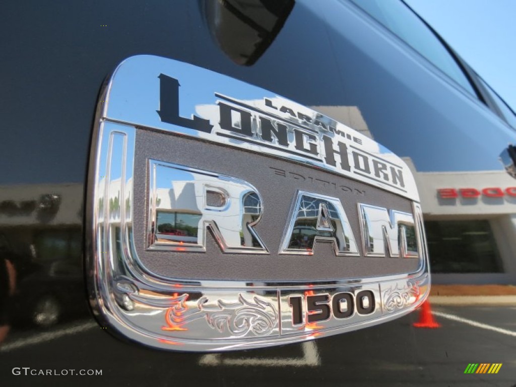2013 1500 Laramie Longhorn Crew Cab - Black Gold Pearl / Canyon Brown/Light Frost Beige photo #10