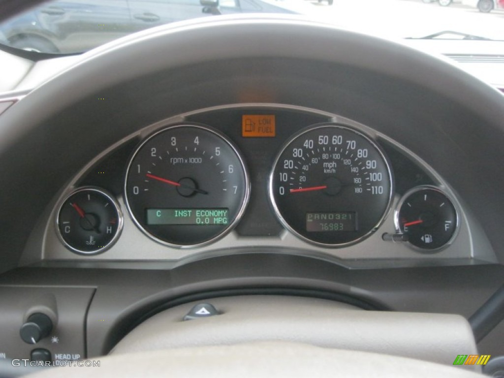 2007 Buick Rendezvous CXL Gauges Photos