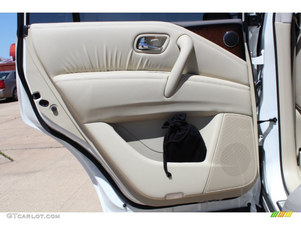 2013 Infiniti QX 56 Wheat Door Panel Photo #79734893