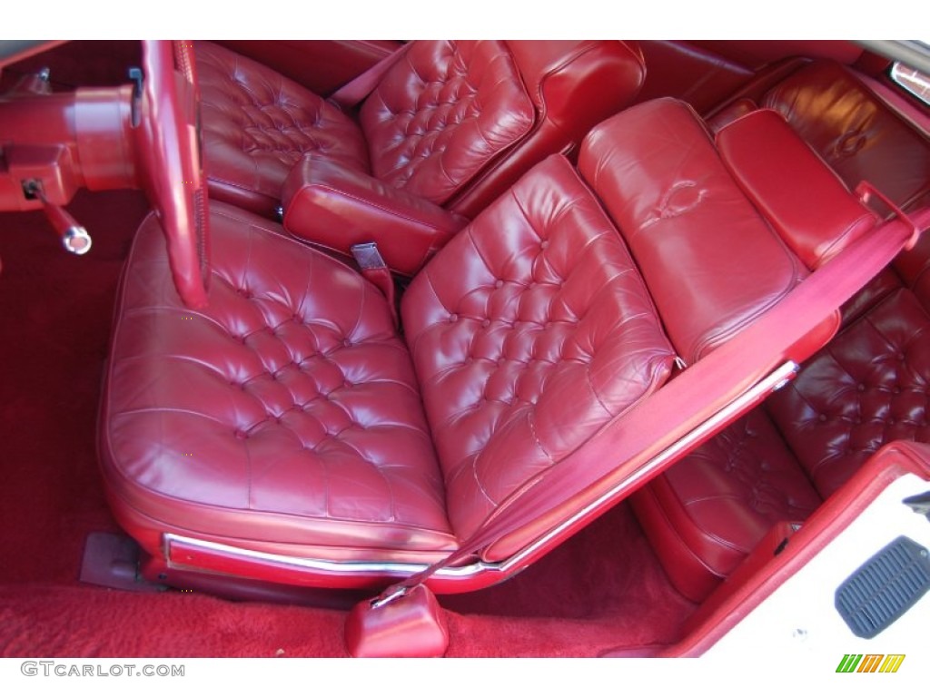 1985 Cadillac Eldorado Biarritz Coupe Front Seat Photo #79734993
