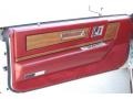 Carmine Red Door Panel Photo for 1985 Cadillac Eldorado #79735043