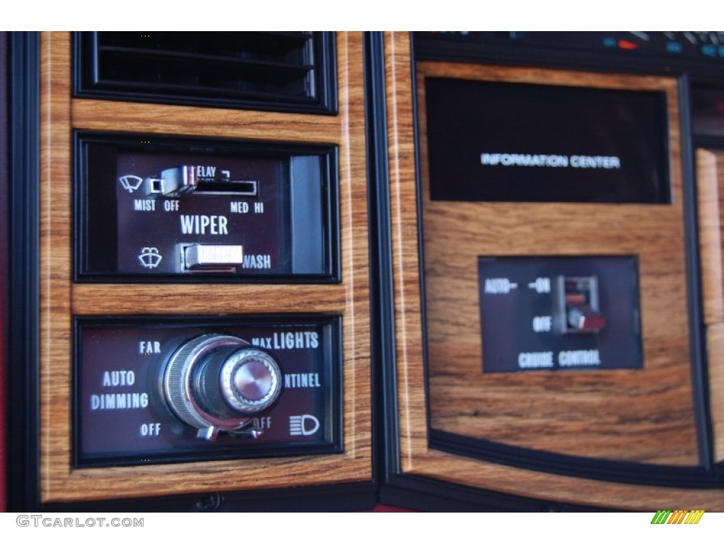 1985 Cadillac Eldorado Biarritz Coupe Controls Photo #79735354