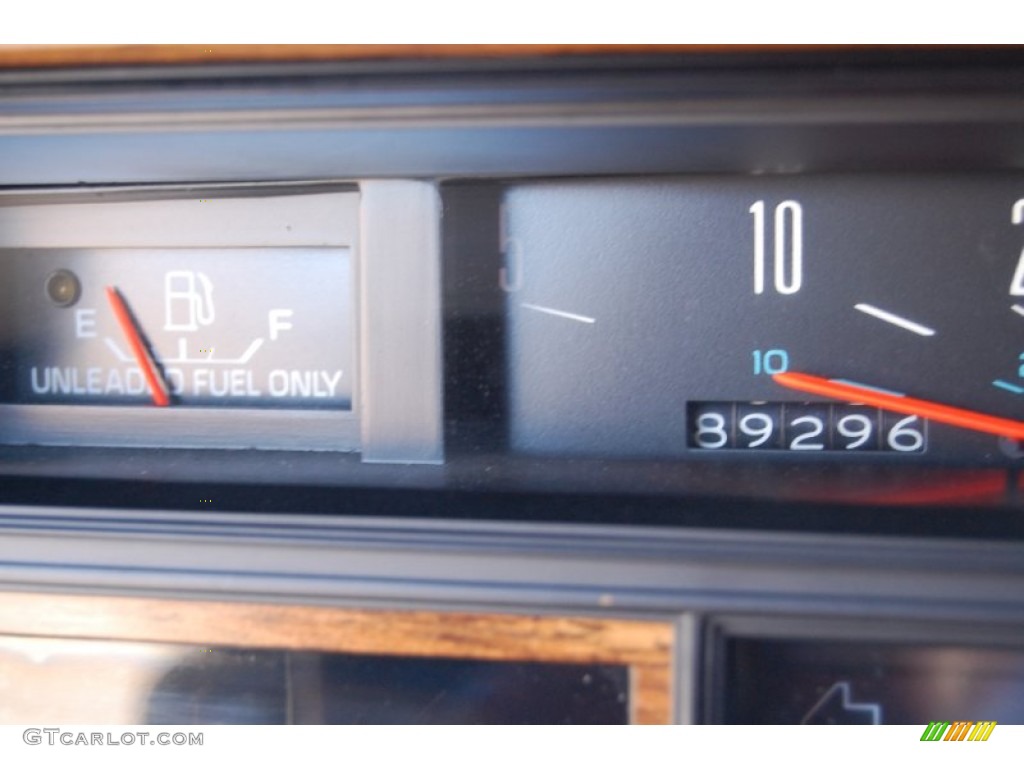 1985 Cadillac Eldorado Biarritz Coupe Gauges Photos