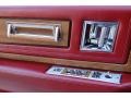 Carmine Red Controls Photo for 1985 Cadillac Eldorado #79735504