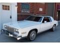 White 1985 Cadillac Eldorado Biarritz Coupe Exterior
